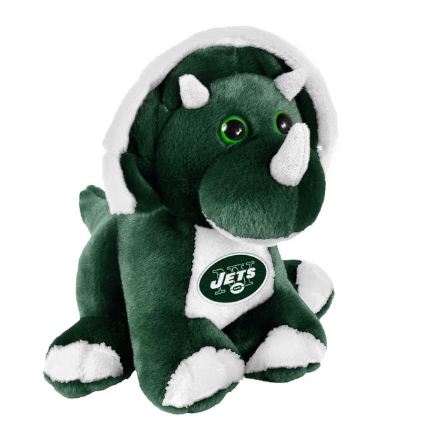 New York Jets 8" Triceratops - Click Image to Close