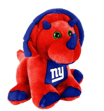 New York Giants 8" Triceratops - Click Image to Close