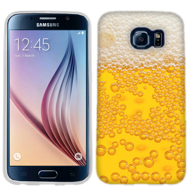 SAMSUNG GALAXY S6 EDGE BEER DRINK CASE COVER - Click Image to Close
