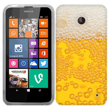 NOKIA LUMIA 630 635 BEER DRINK CASE COVER