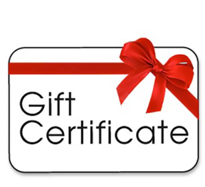 Gift Certificate $300 - Click Image to Close