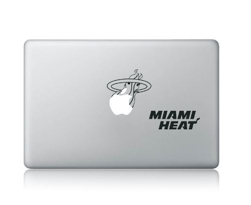 fårehyrde Bliver værre puls Miami Heat Apple Macbook Laptop Vinyl Sticker : Skiitz, Your Happy Place
