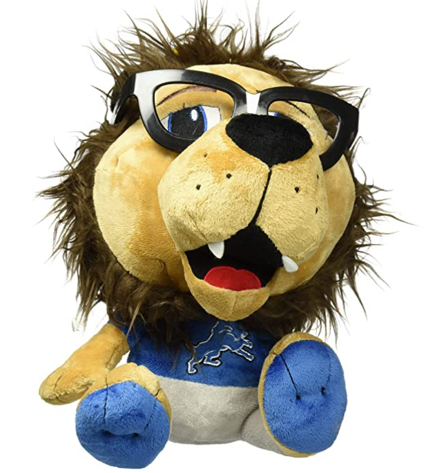 Detroit Lions Study Buddy Plush Toy - Click Image to Close