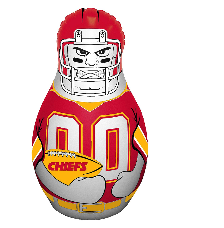 Kansas City Chiefs Plush Toy 8" - Click Image to Close