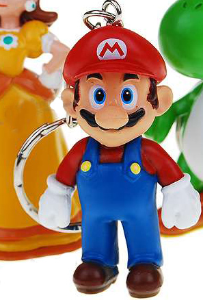 Super Mario Brother's Keychain