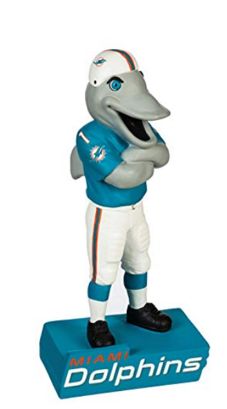 Miami Dolphins Mascot TD Statue - Click Image to Close