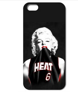 Marilyn Monroe Miami Heat Hard Case iphone 6 Plus - Click Image to Close