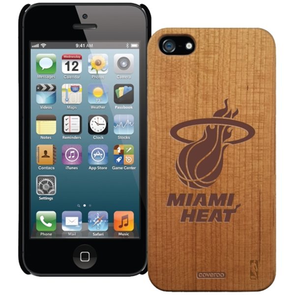 Miami HEAT Wooden Coveroo Case iPhone 6 Plus - Click Image to Close